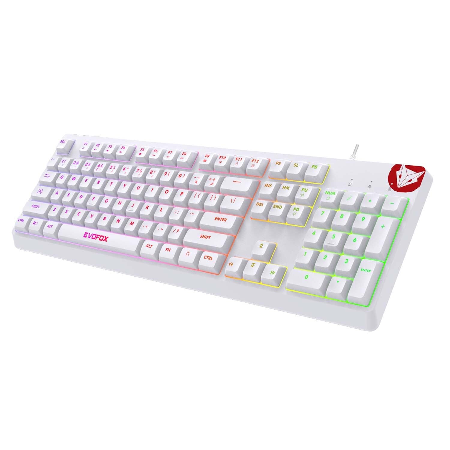 EvoFox Deathray RGB Gaming Keyboard | 16 Million True Prism Colors